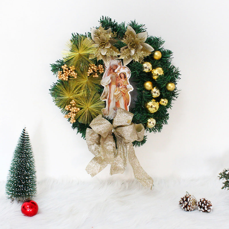 Wholesale of Red Christmas Plastic Decorations